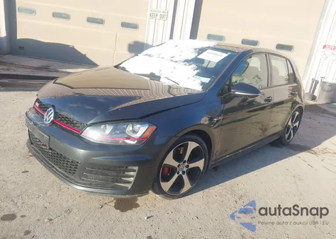 2016 Volkswagen Golf Gti Autobahn W/Performance Package 4-Door/S W/Performance Package 4-Door/Se W/Performance Package 4-Door z USA, uszkodzony, nr VIN 3VW447AU2GM067459